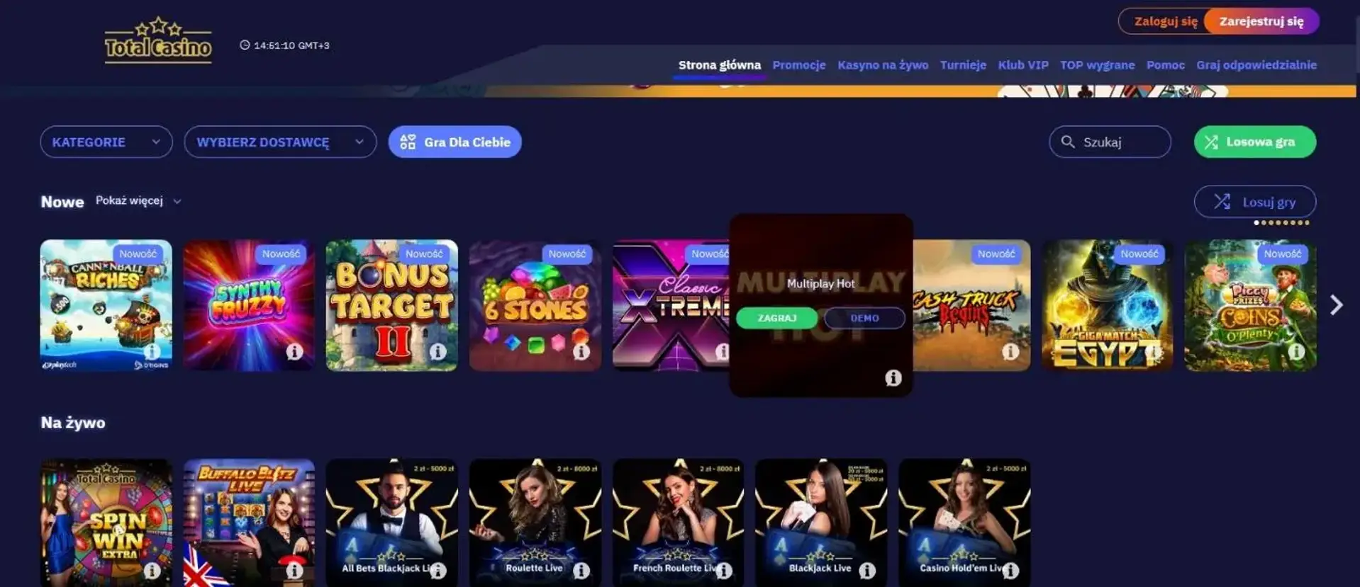 Total Casino recenzja analiza i przewodnik 2025 pic2