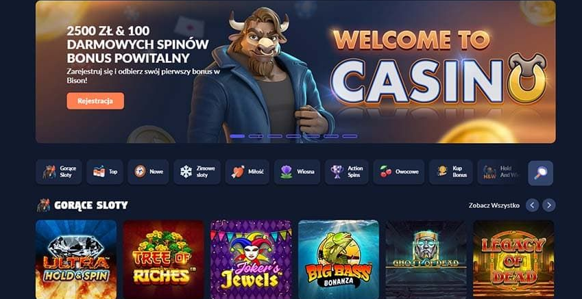 Recenzja kasyna Bison