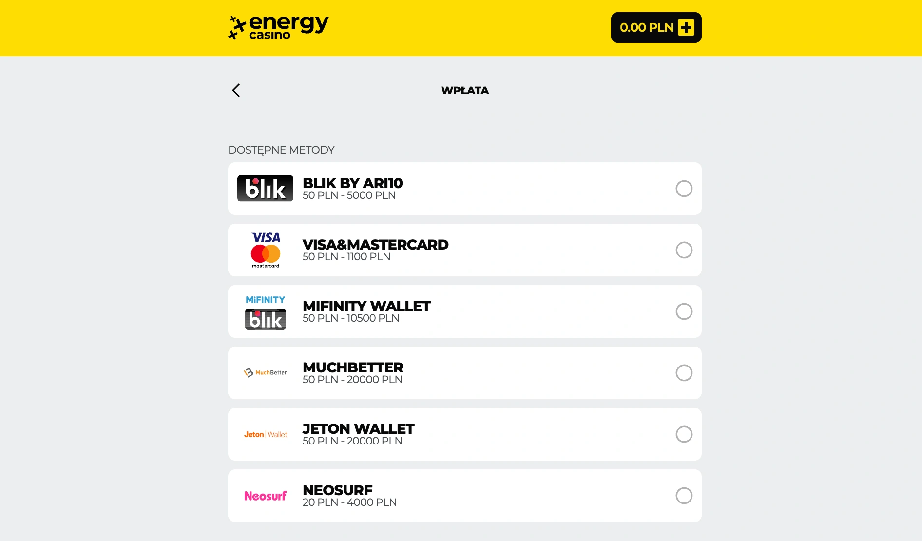 Energy Casino