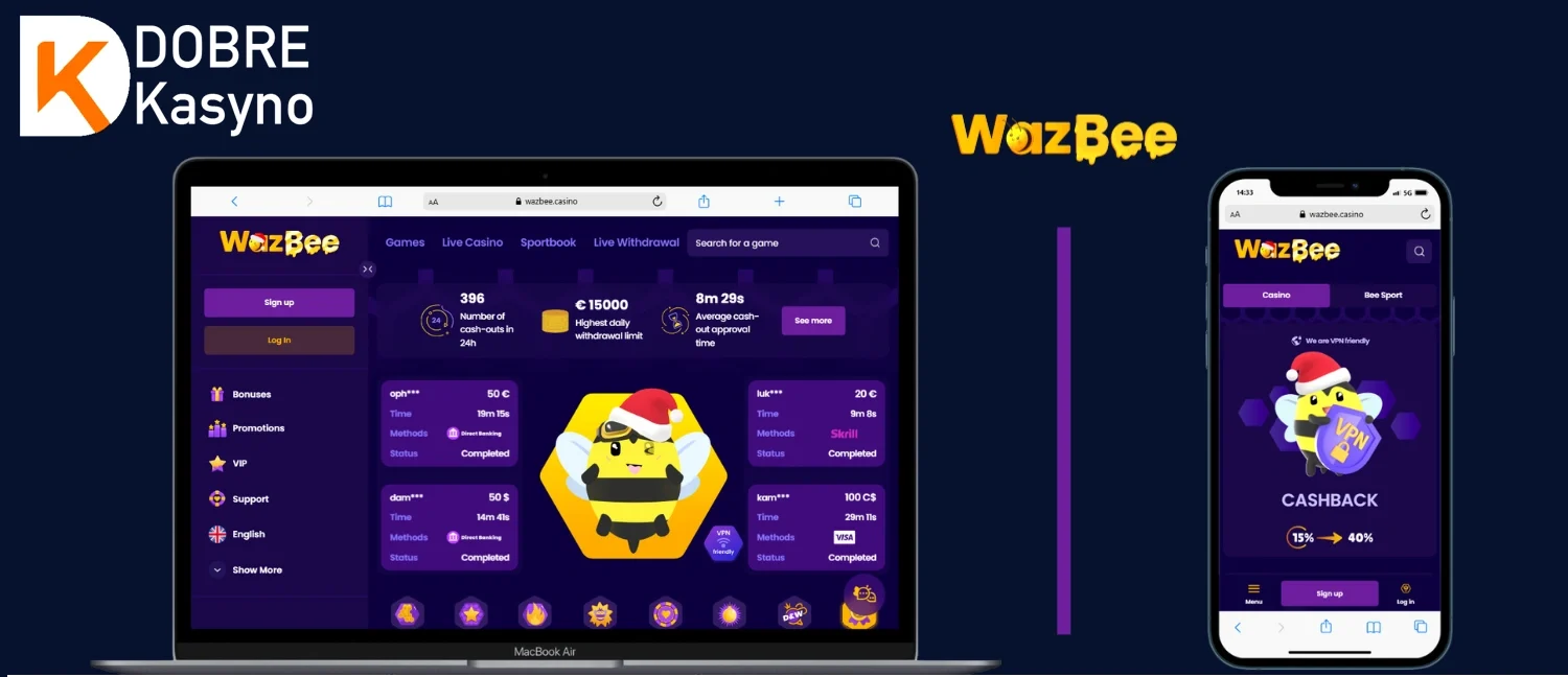 WazBee Casino