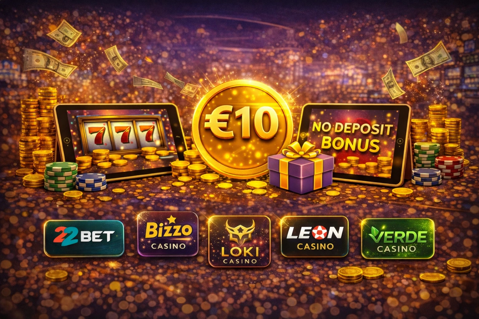 10 euro bez depozytu 2026