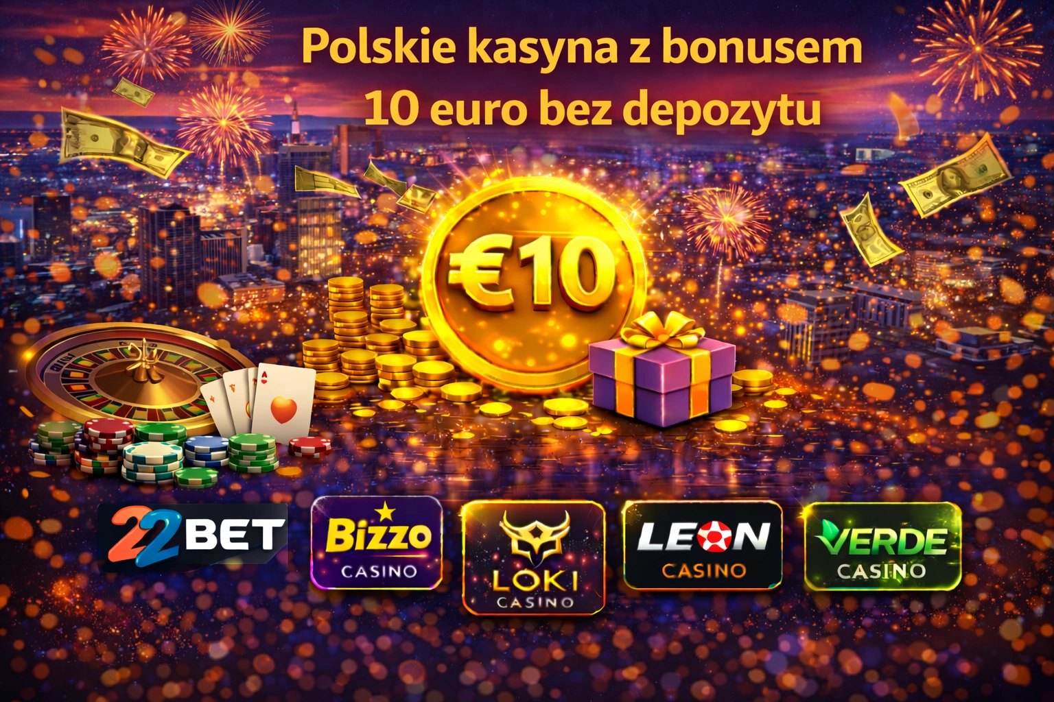 10 euro bez depozytu 2026