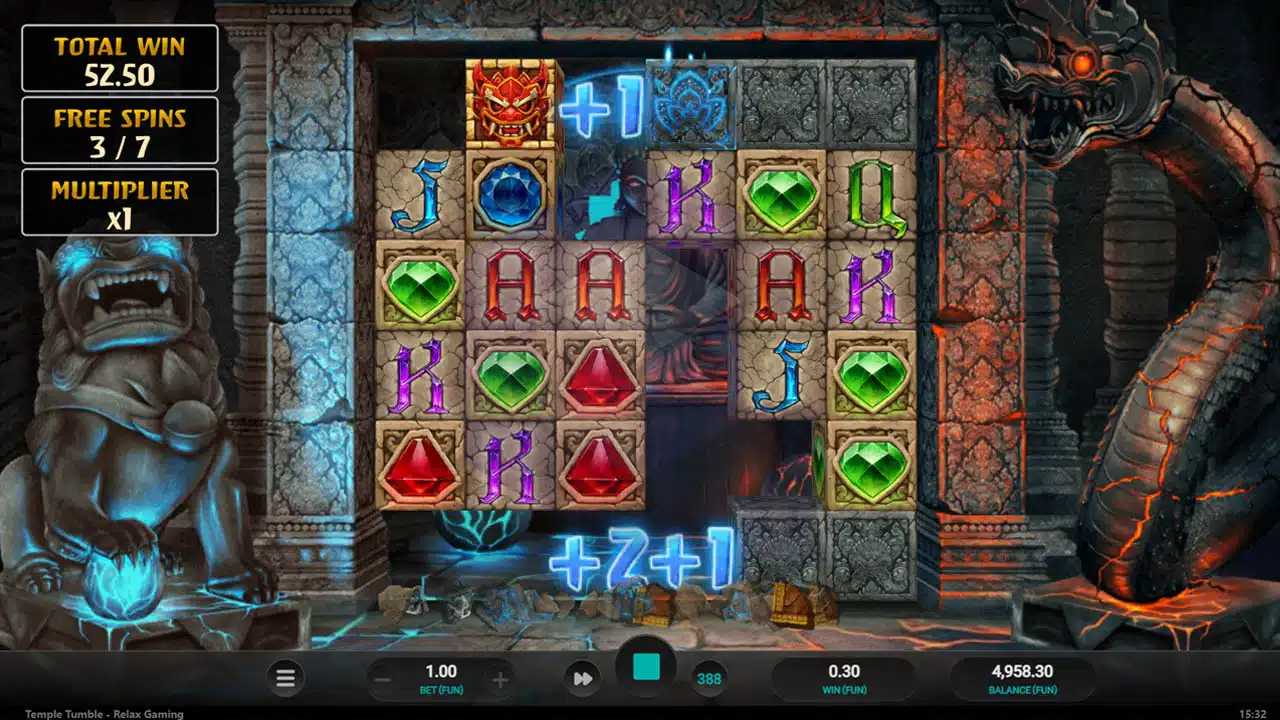 Temple Tumble – megaways w amazońskiej Świątyni pic2