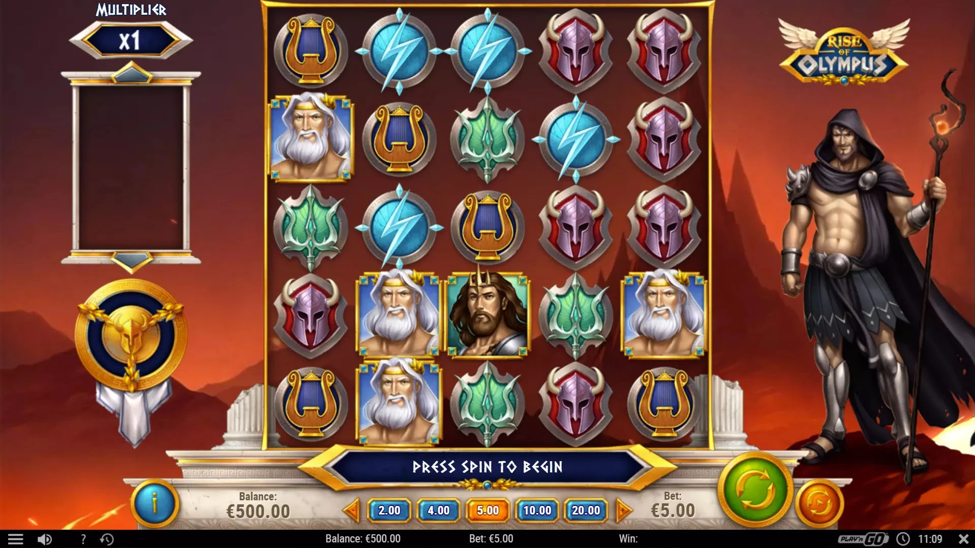Rise of Olympus demo – gra za darmo bez rejestracji 🆓
