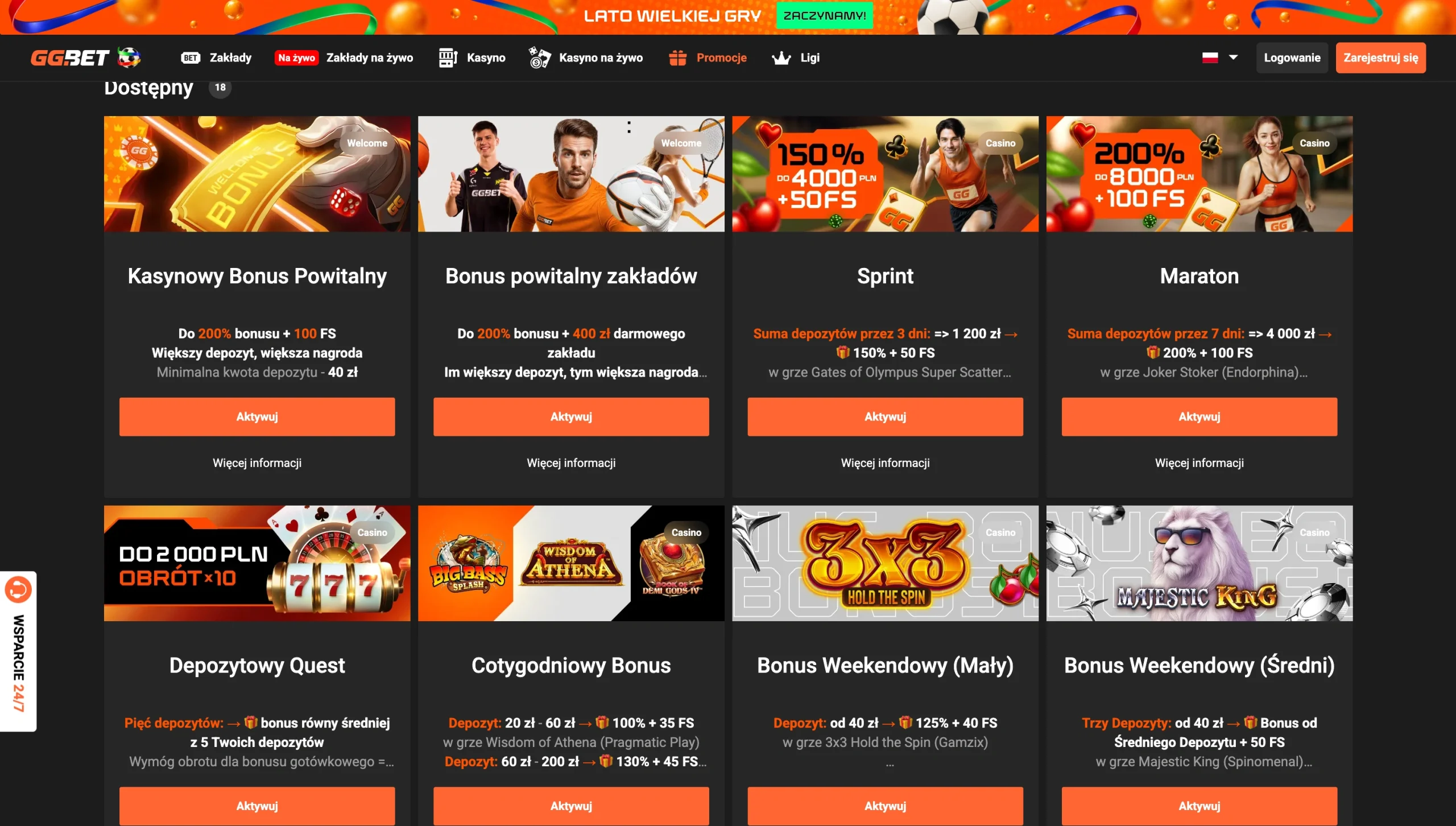 ggbet bonus bez depozytu