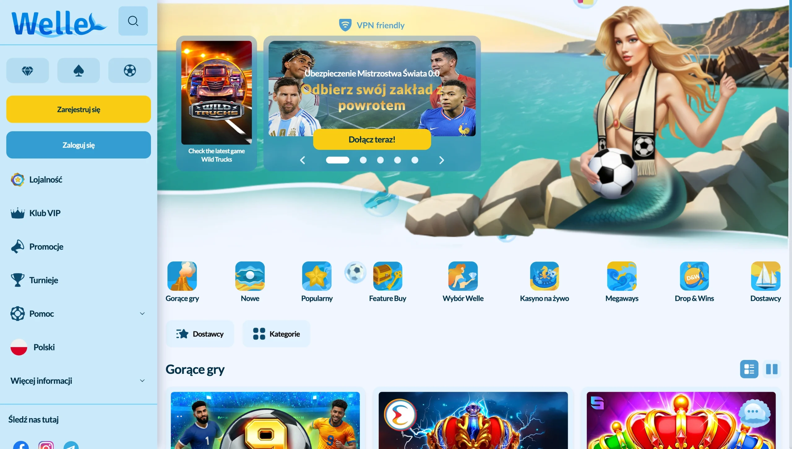 welle casino