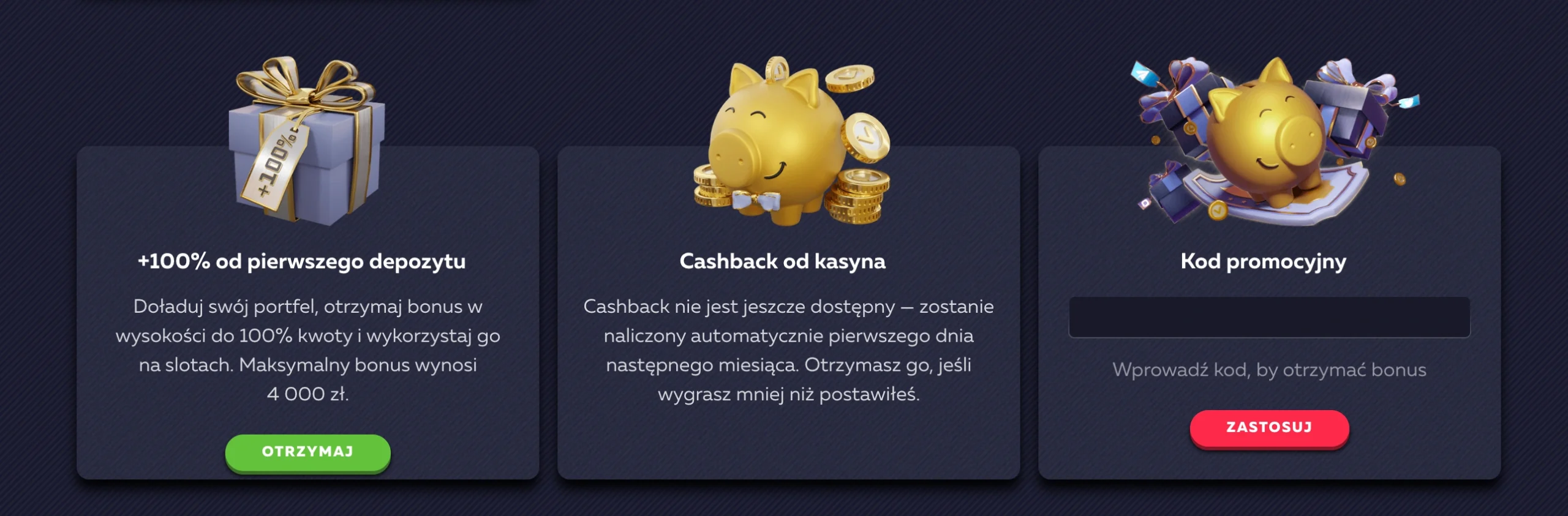 Vavada kod promocyjny bez depozytu 2026